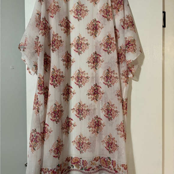 LOFT Floral Print Kimono - Picture 4 of 5